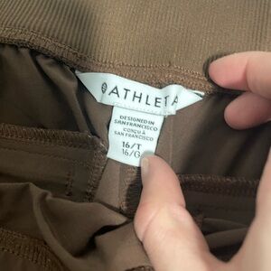Athleta Chocolate Brown Trousers